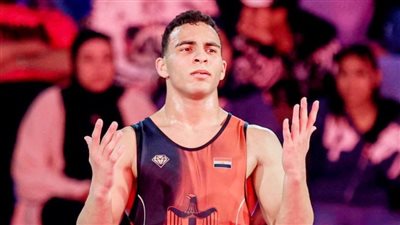 محمد القاسم لاعب المصارعة يرفع رصيد مصر إلى 9 ميداليات بألعاب البحر المتوسط