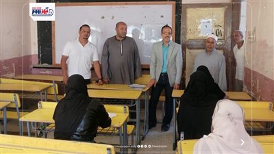 الوكيل الثقافي بالمنيا يتابع امتحانات الثانوية الأزهرية بلجنة فتيات بني مزار 