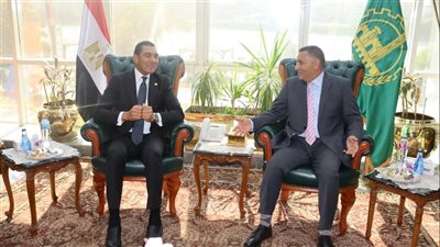 محافظ القليوبية يستقبل وزير الشباب والرياضة | تفاصيل