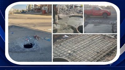 استجابة فورية لشكاوى المواطنين بحي فيصل وتركيب غطاء لغرفة محابس بمدينة السلام 