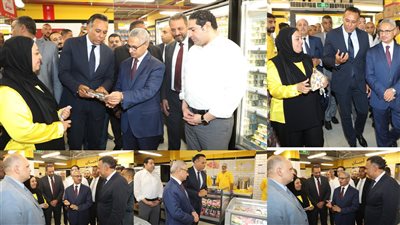 محافظ بني سويف يتفقد أول فروع «سوبيكو» التابعة لـ«ماجد الفطيم للتجزئة»