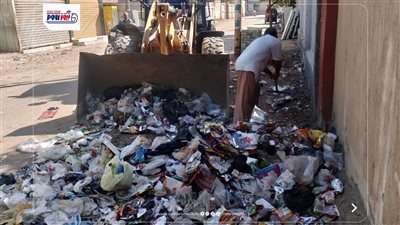استمرار حملات النظافة ورفع الإشغالات وتجميل الشوارع بمركزي سنورس وطامية