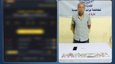 هاتف محمول يكشف المستور.. سقوط متهم بالاتجار في العملات المشفرة بالمنيا