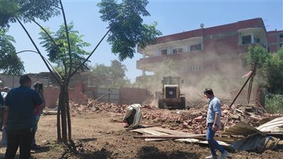 محافظ المنوفية : إزالات فورية لعدد من حالات التعدي علي الأراضي الزراعية
