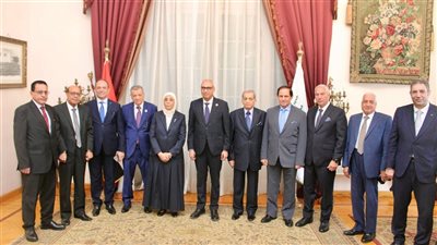 رئيسة النيابة الإدارية تهنئ رئيس محكمة النقض بتوليه مهام منصبه