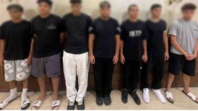 بسبب معاكسة فتاة.. ضبط 7 أشخاص في مشاجرة داخل تجمع سكني بالقاهرة