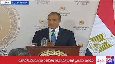 بدر عبد العاطي: مشروعات مشتركة مع بوركينا فاسو في الطاقة والأدوية والزراعة