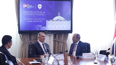 الجامعة البريطانية ونقابة المحامين توقعان بروتوكول لتعزيز التدريب القانوني