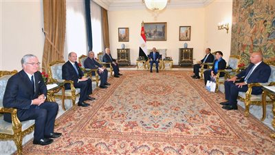 السيسي يؤكد أهمية الالتزام بالقانون الدولي وعدم الإضرار بحصة مصر من مياه النيل