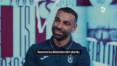 محمد صلاح : استقبال جماهير طرابزون تاريخي.. وسعادتي لا توصف بالتواجد هنا