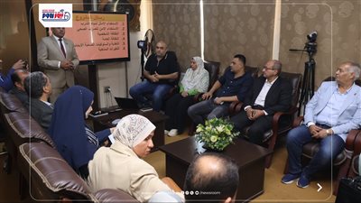 رئيس مياه الفيوم يترأس اجتماع اللجنة التنسيقية لمشروع «صحتهم مستقبلهم»