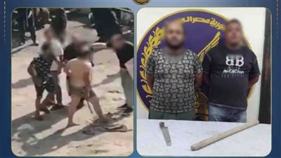 خناقة بسبب خلافات عائلية.. ضبط شخصين بعد تداول فيديو المشاجرة بالقليوبية