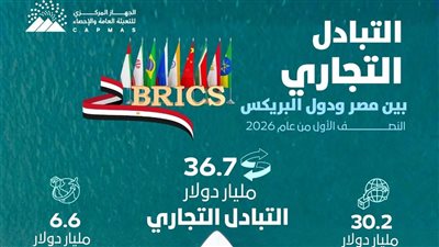 36.7 مليار دولار تبادلًا تجاريًا بين مصر ودول البريكس خلال 6 أشهر.. والصين تتصدر الواردات