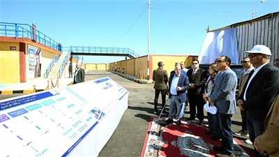 مدبولي يتفقد محطة مياه مطوبس.. مشروع بـ50 مليون جنيه يخدم 130 ألف نسمة