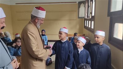 انتظام الدراسة بالمعاهد الازهرية بمحافظة القليوبية أول ايام الدراسة 
