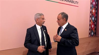 لقاء مصري هندي على هامش قمة 