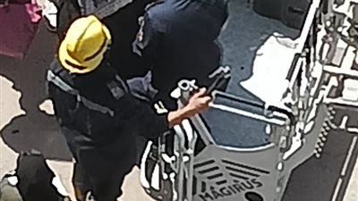 انهيار جزء من عقار في السلام والحماية المدنية تنقذ 36 من السكان 