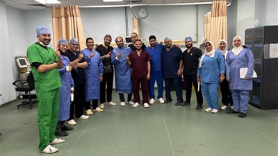 فريق طبى بمستشفي الخانكة التخصصي ينقذ شاب من « طعنة موت»