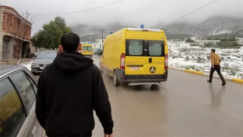 انهيار ارضي في الجزائر