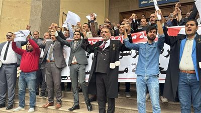 رفضا لزيادة الرسوم.. 3 وقفات احتجاجية تحت شعار التقاضي حق الشعب في دمياط 