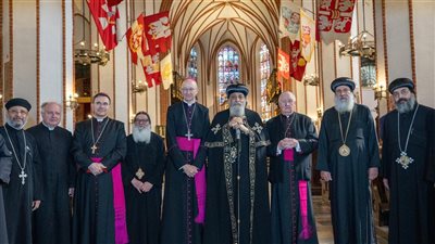 البابا تواضروس يزور رئيس أساقفة وارسو للكنيسة الكاثوليكية