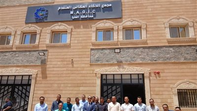 نائب محافظ المنيا يتفقد مجمع الذكاء المكاني المتقدم استعداداً لافتتاحه قريباً