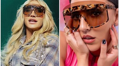 بعد جينيفر لوبيز..النجمة العالمية كيشا بنظارة من هادية غالب وهذا سعرها 