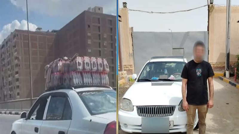 السائق والسيارة