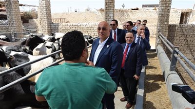 رحمى والأنصاري يتفقدان المشروعات الصناعية والإنتاجية الممولة من الجهاز