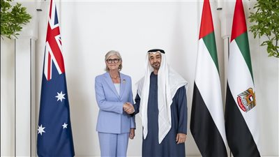 محمد بن زايد يبحث تعزيز التعاون مع الحاكمة العامة لكومنولث أستراليا