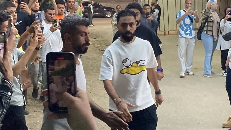 حسين الشحات من عزاء
