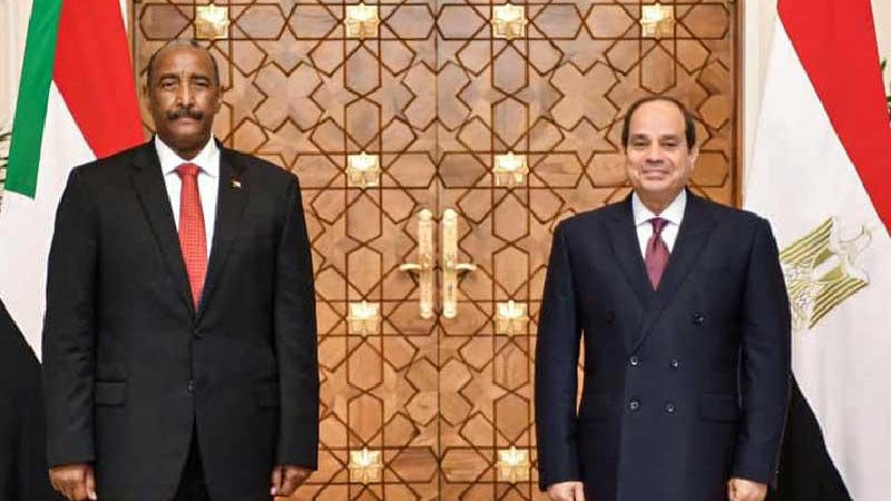 الرئيس السيسي والبرهان