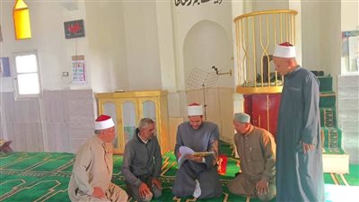جولة مرورية لمدير مديرية أوقاف شمال سيناء بمساجد الشيخ زويد 