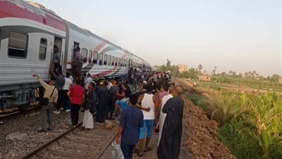كانوا بيعدوا شريط السكة الحديد.. مصرع طالبين تحت عجلات القطار بسوهاج 