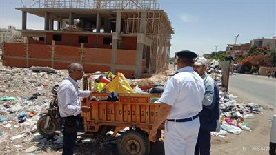 محافظ الإسماعيلية يؤكد على استمرار الحملات المكثفة لإزالة أماكن النباشين