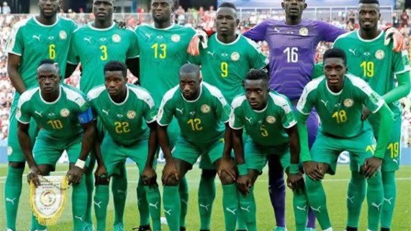 ميندي مع منتخب السنغال