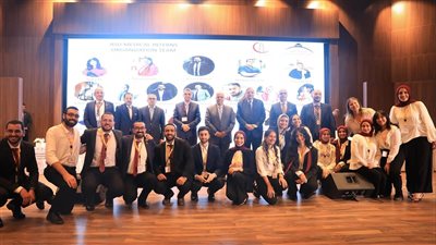 أيمن عاشور ومحمد ضياء يشهدان انطلاق فعاليات المؤتمر الأول للمستشفيات الجامعية 