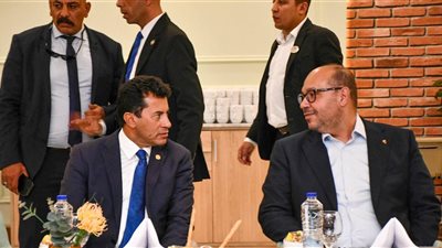 صبحي و إدريس يحضران منتدى التضامن الأولمبي بالعاصمة الإدارية الجديدة 