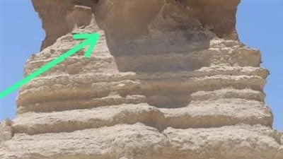 الشماع: «أحذر من سقوط رأس أبوالهول» والوزارة: صيانة التمثال تتم يوميًا 