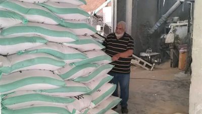 ضبط 4 طن نخالة خشنة بدون فواتير في منيا القمح بالشرقية