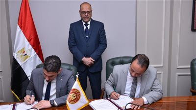 توقيع بروتوكول تعاون بين وزارة العمل والأكاديمية العربية للتدريب 