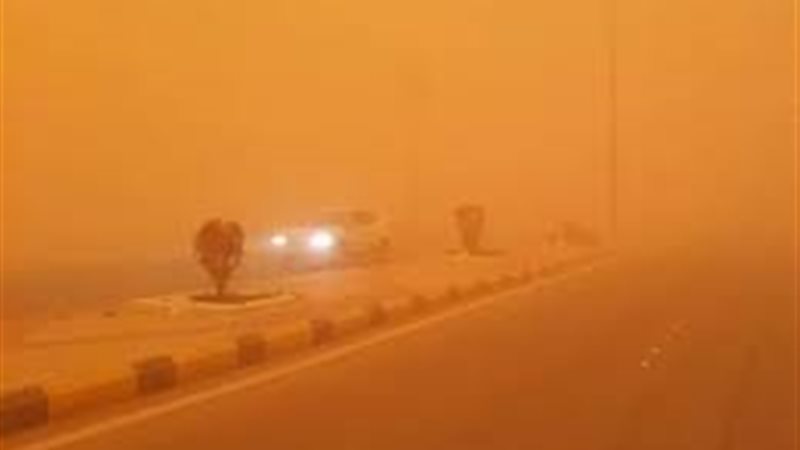 عاصفة رملية