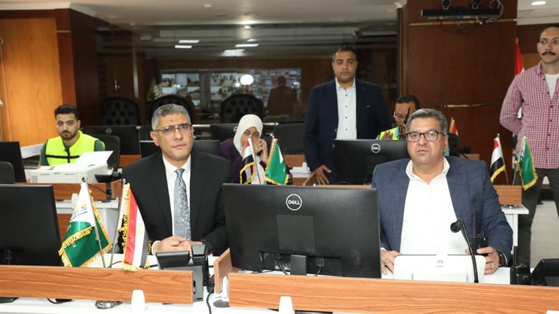 اجتماع محافظ الجيزة
