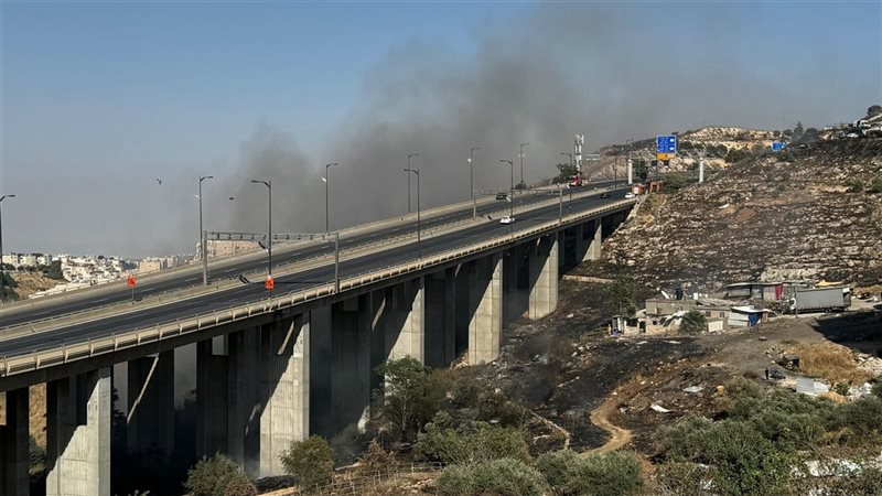 حرائق في المستوطنات