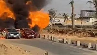 ذُعر فى الحوامدية بسبب كسر ماسورة غاز ..ومكبرات الصوت تحذر الأهالى