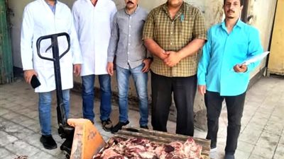 تحرير 26 مخالفة وضبط لحوم غير صالحة للاستهلاك في حملات تموينية بسوهاج |صور
