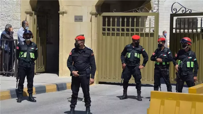 أفراد أمن أردنيون