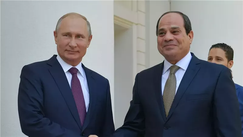 الرئيس السيسي وفلاديمير