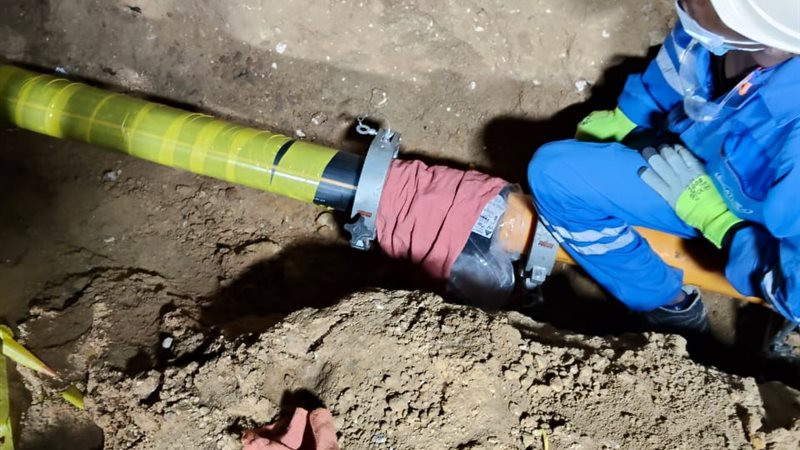  إعادة تدفيع الغاز