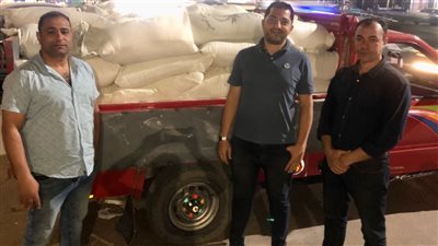 ضبط 2.5 طن دقيق بلدي قبل بيعها بالسوق السوداء في الفيوم